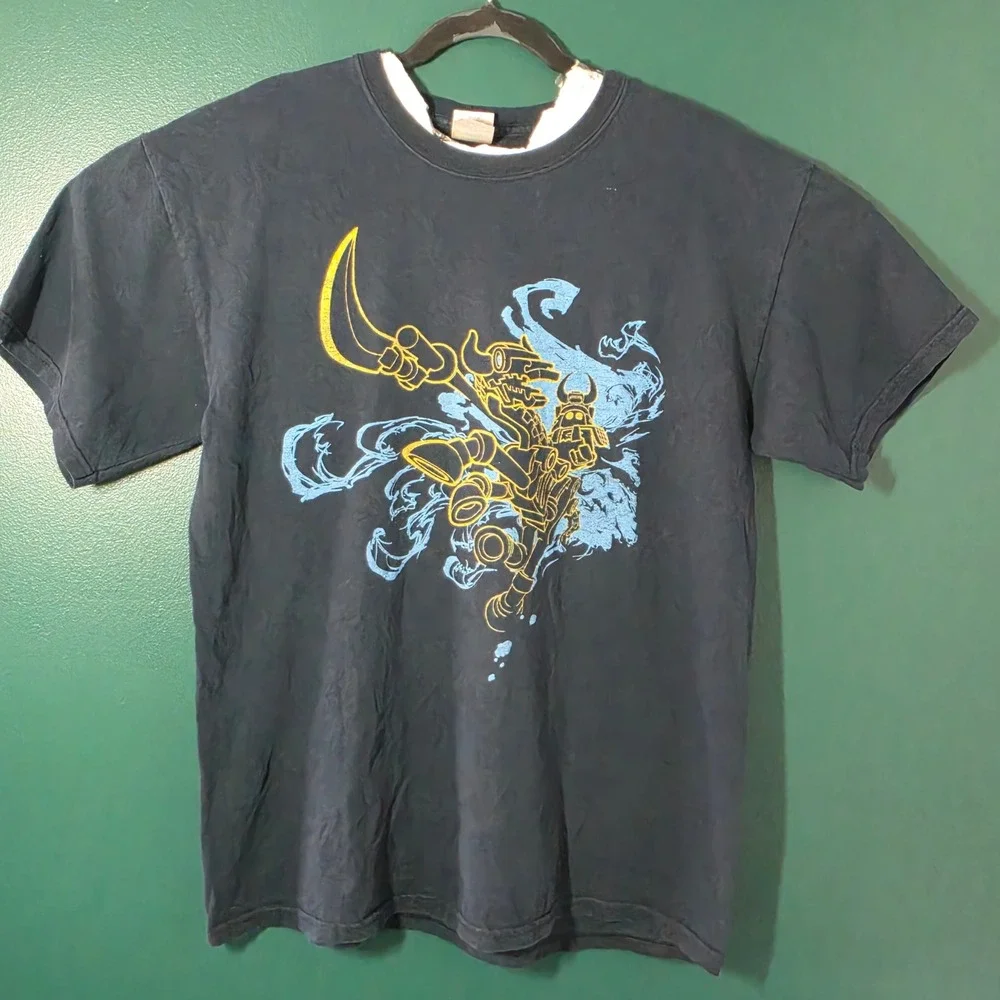 Lego Universe Promo T-Shirt Mens Large Navy Blue Gildan Ultra Cotton Graphic Tee